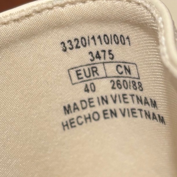 Zara Women's Chunky Platform Slip On Mules in White Size 40 - Picture 8 of 10